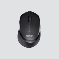Logitech B330 Silent Plus Wireless Optical Mouse - Smooth, Silent & Stylish in Black - SKU: 5099206066717